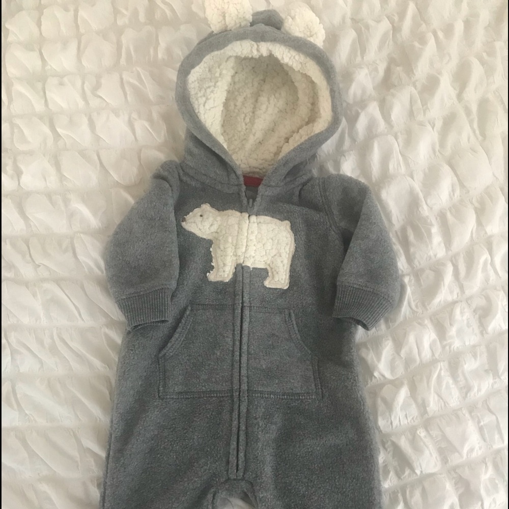Warm wool jumpsuit